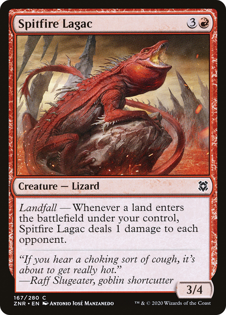 Spitfire Lagac (167) Foil - Zendikar Rising