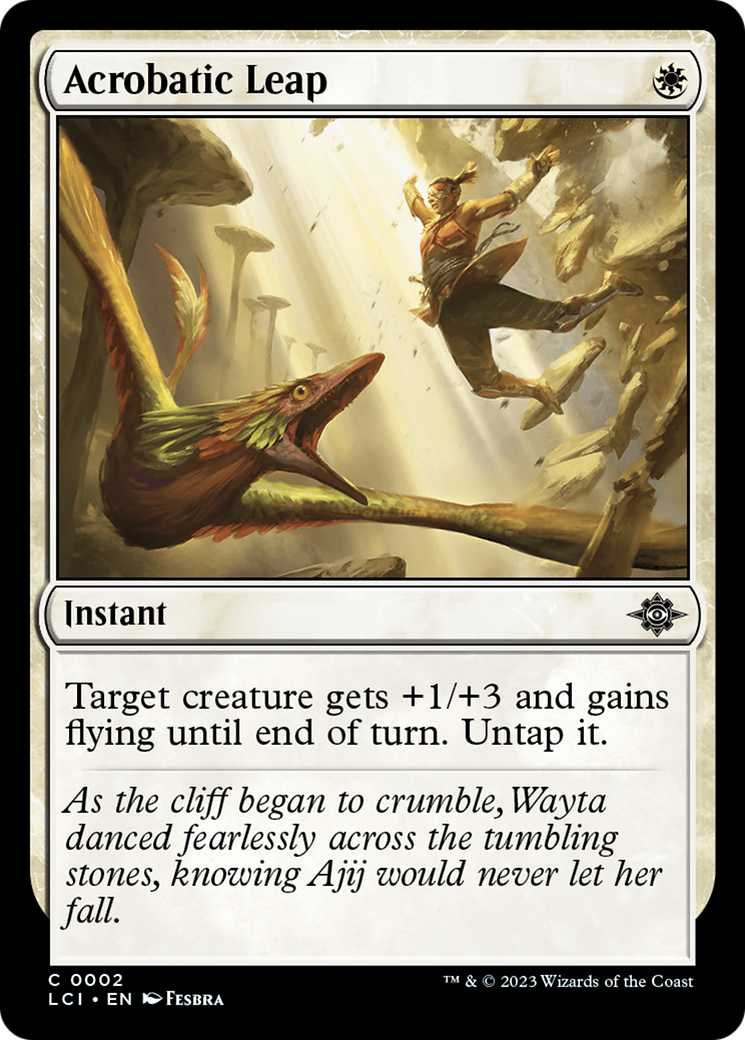 Acrobatic Leap (002) Foil - The Lost Caverns of Ixalan