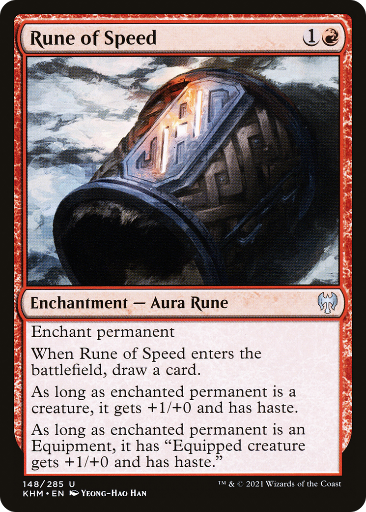 Rune of Speed (148) Foil - Kaldheim