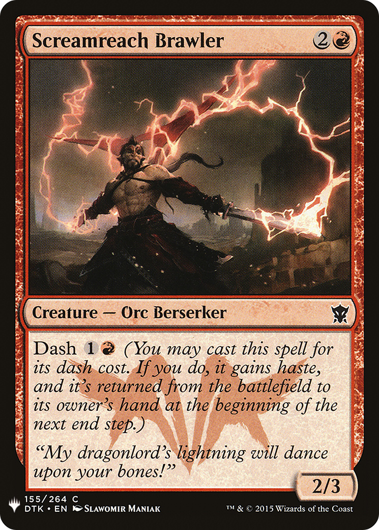 Screamreach Brawler (DTK-155) - The List