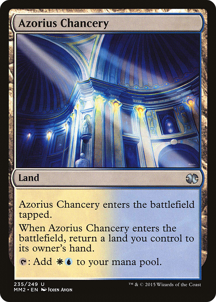 Azorius Chancery (235) Foil - Modern Masters 2015