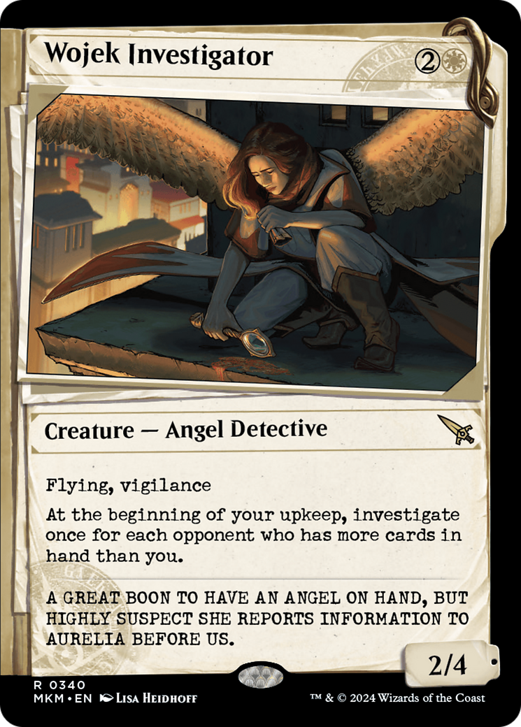 Wojek Investigator (Showcase) (340) Foil - Murders at Karlov Manor