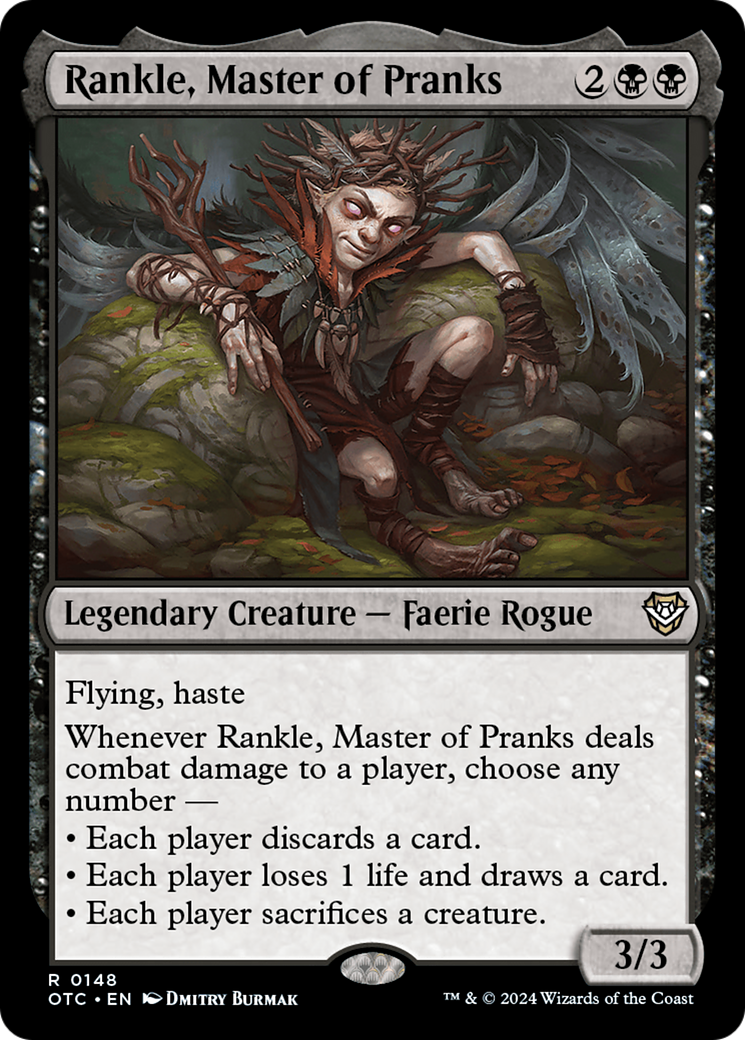 Rankle, Master of Pranks (148) - Outlaws of Thunder Junction Commander