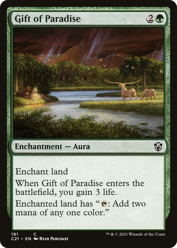 Gift of Paradise (191) - Commander 2021