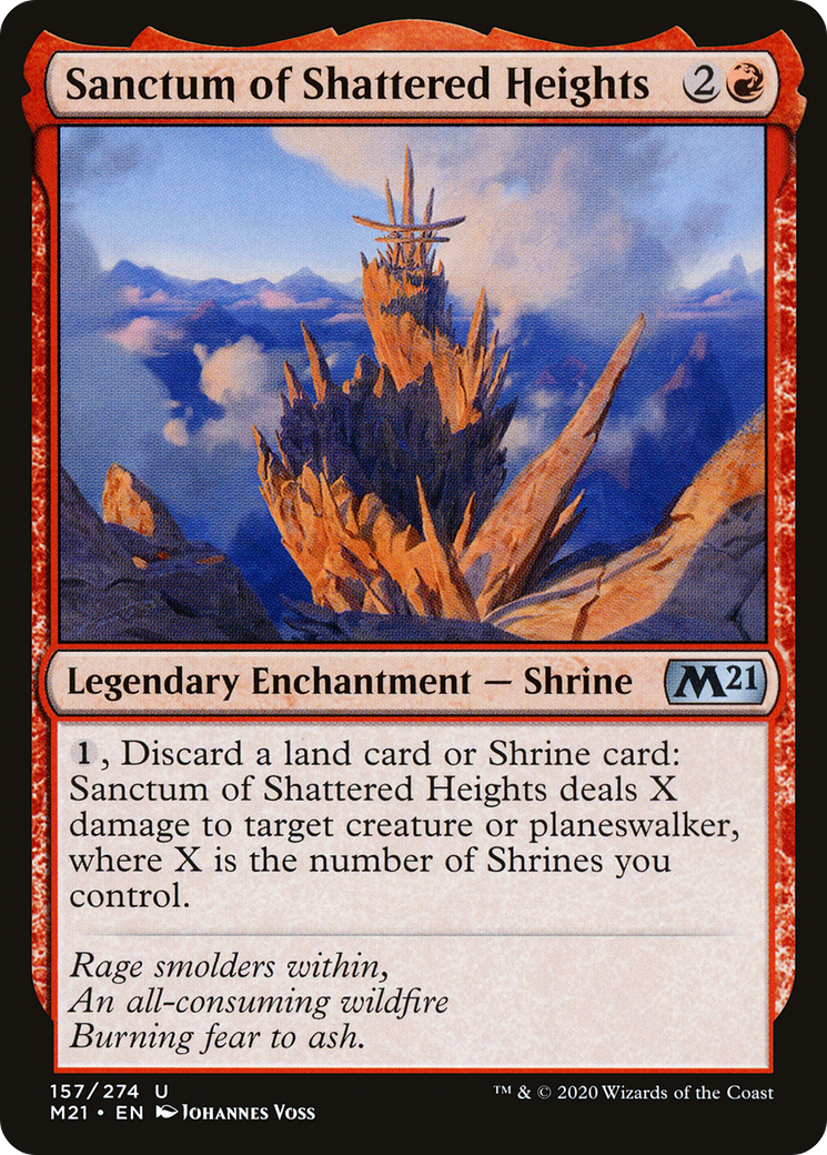 Sanctum of Shattered Heights (157) - Core Set 2021