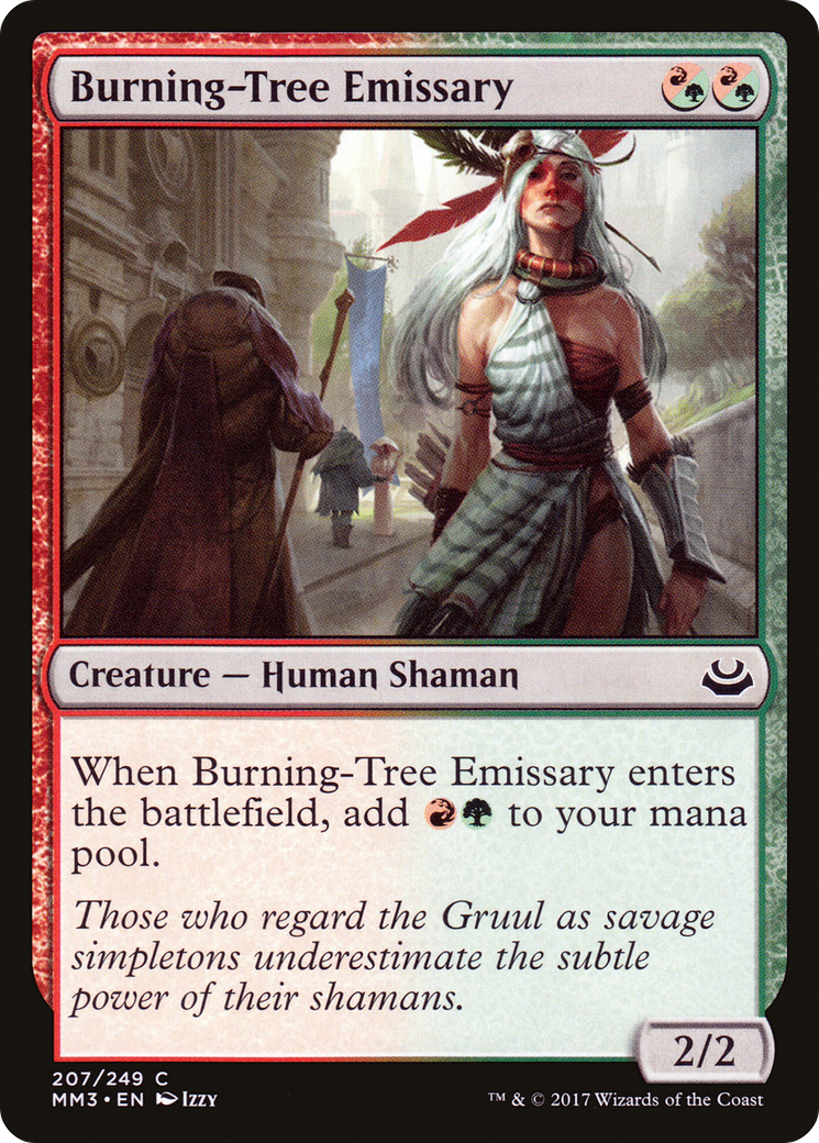 Burning-Tree Emissary (207) - Modern Masters 2017