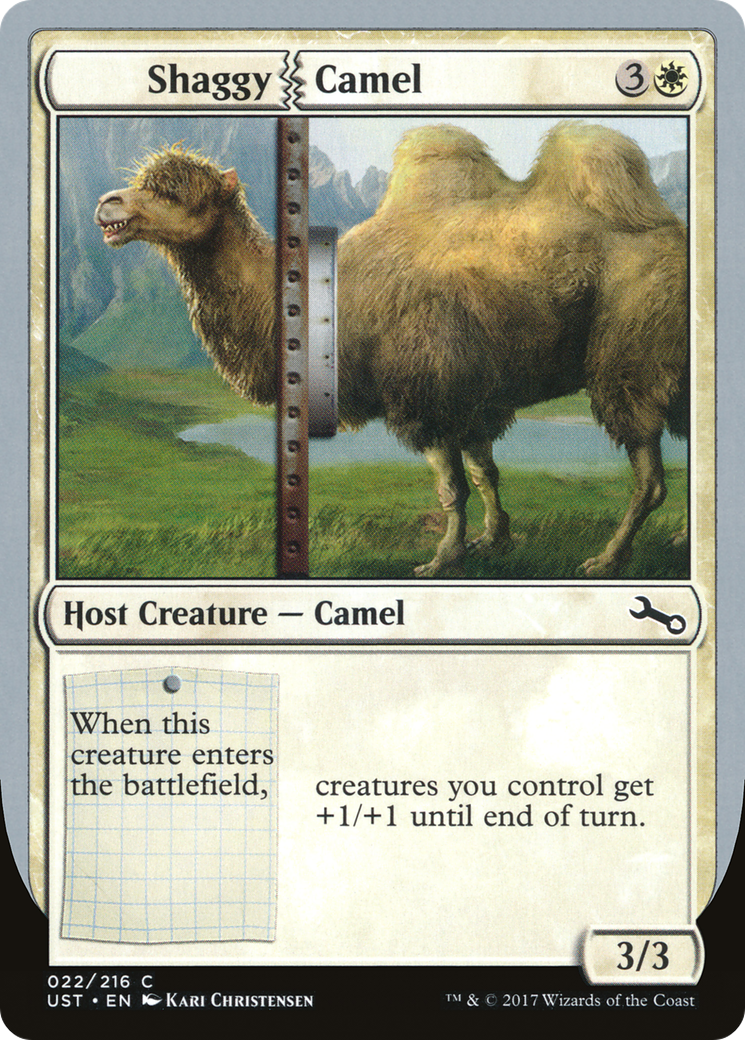 Shaggy Camel (022) Foil - Unstable