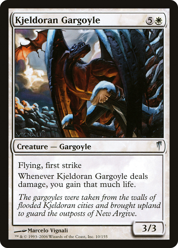 Kjeldoran Gargoyle (010) - Coldsnap