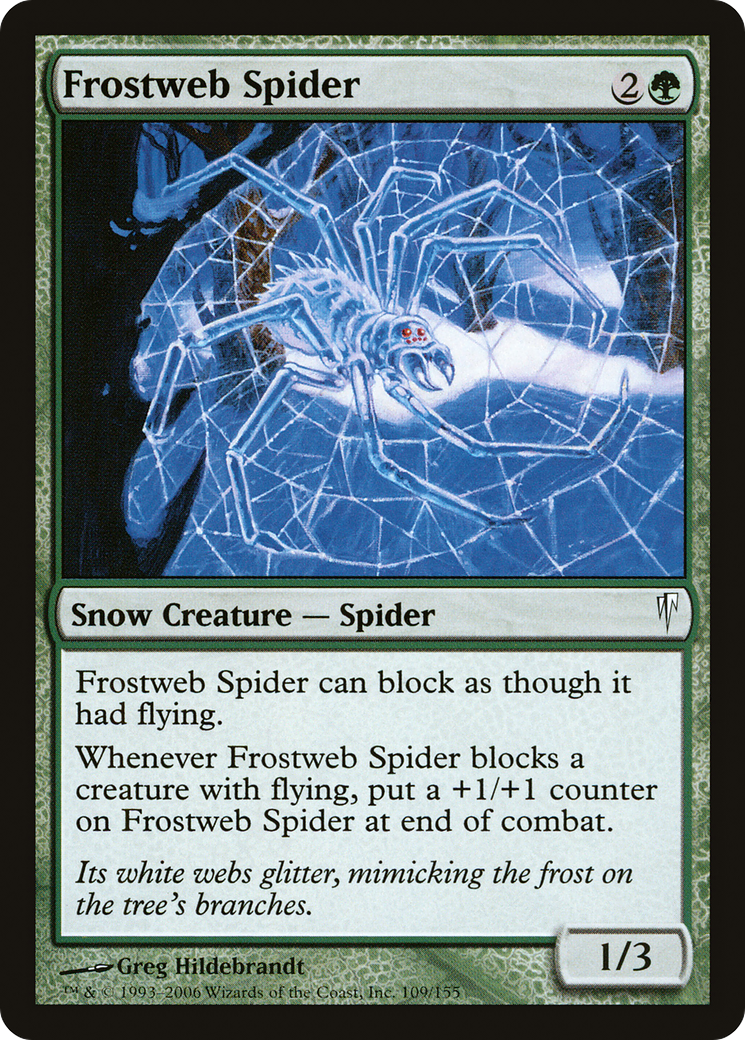 Frostweb Spider (109) Foil - Coldsnap