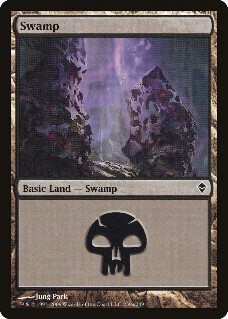Swamp (239a) - Zendikar