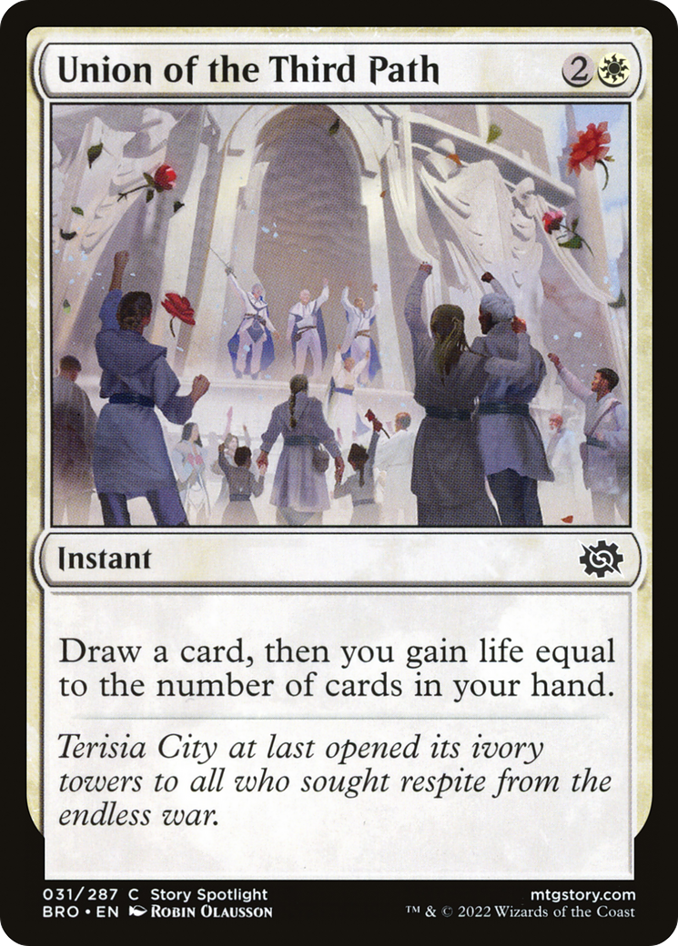 Union of the Third Path (031) Foil - The Brothers' War
