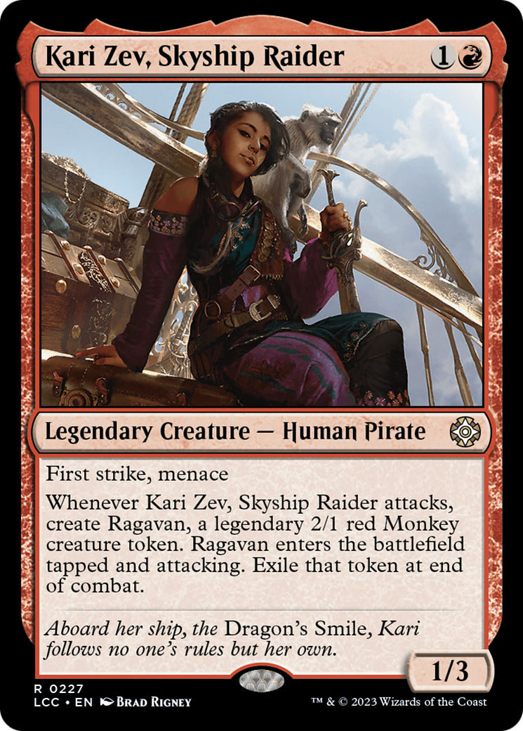 Kari Zev, Skyship Raider (227) - The Lost Caverns of Ixalan Commander