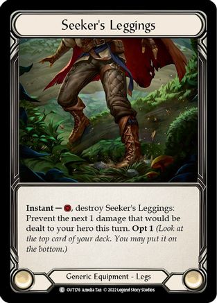 Seeker's Leggings (OUT178) - Outsiders