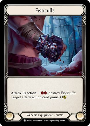 Fisticuffs (OUT181) Rainbow Foil - Outsiders