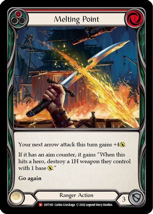 Melting Point (OUT105) Rainbow Foil - Outsiders