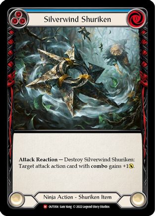 Silverwind Shuriken (OUT054) Rainbow Foil - Outsiders