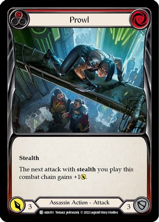 Prowl (Red) (ARA011) - Blitz Deck: Outsiders - Arakni