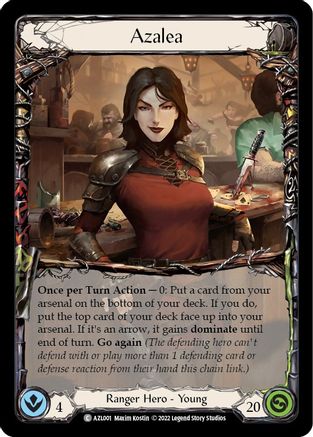 Azalea (AZL001) - Blitz Deck: Outsiders - Azalea