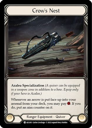 Crow's Nest (AZL003) - Blitz Deck: Outsiders - Azalea