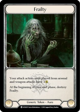 Frailty (UZU029) - Blitz Deck: Outsiders - Uzuri