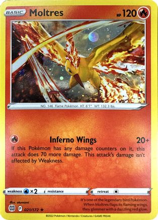 Moltres (Cosmos Holo) (21) Holofoil - Miscellaneous Cards & Products