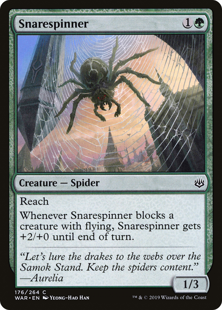 Snarespinner (176) Foil - War of the Spark
