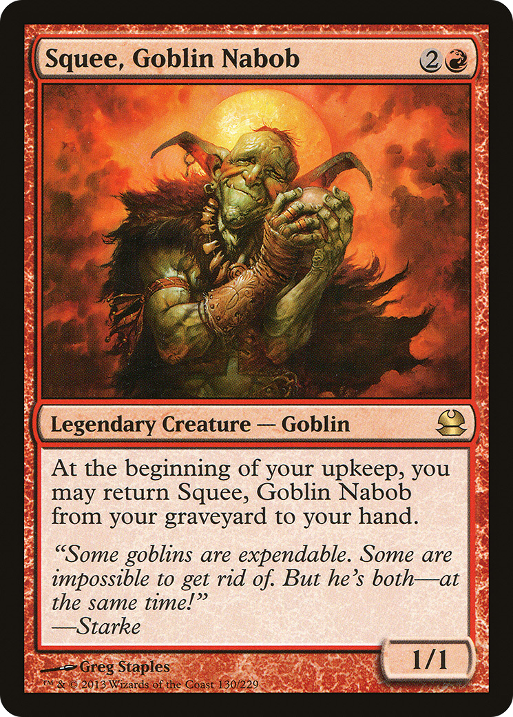 Squee, Goblin Nabob (130) - Modern Masters