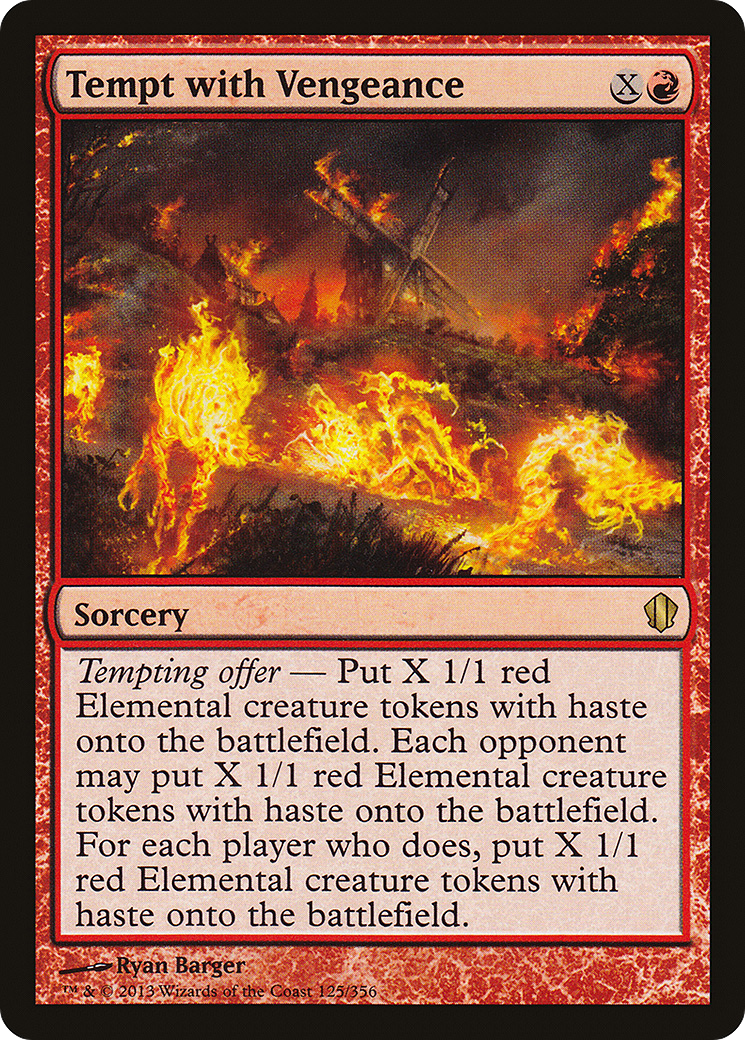 Tempt with Vengeance (125) - Commander 2013