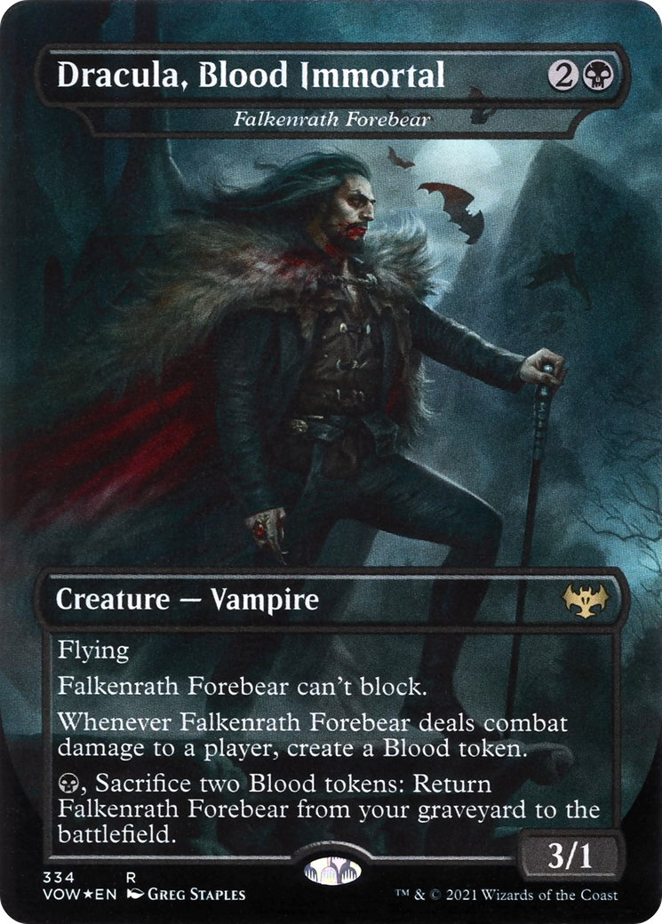Falkenrath Forebear (334) Foil - Innistrad: Crimson Vow
