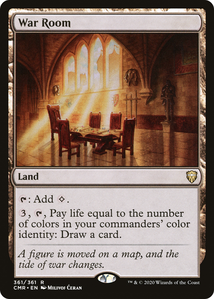 War Room (361) Foil - Commander Legends