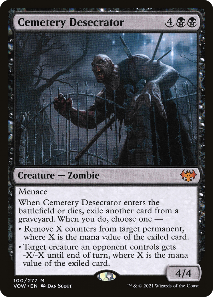 Cemetery Desecrator (100) - Innistrad: Crimson Vow