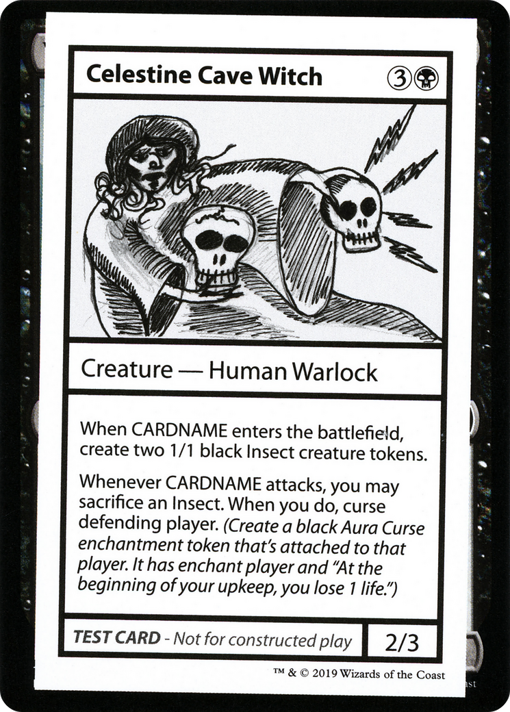 Celestine Cave Witch (037) - Mystery Booster Playtest Cards 2021