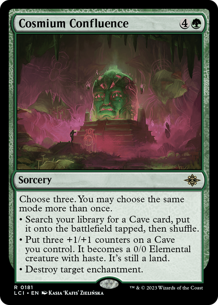 Cosmium Confluence (181) Foil - The Lost Caverns of Ixalan