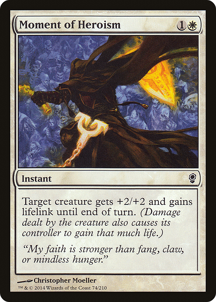 Moment of Heroism (074) Foil - Conspiracy