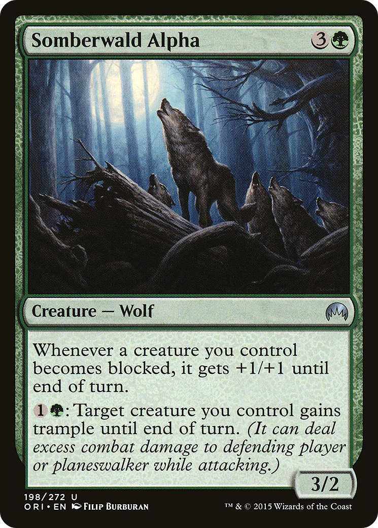 Somberwald Alpha (198) Foil - Magic Origins