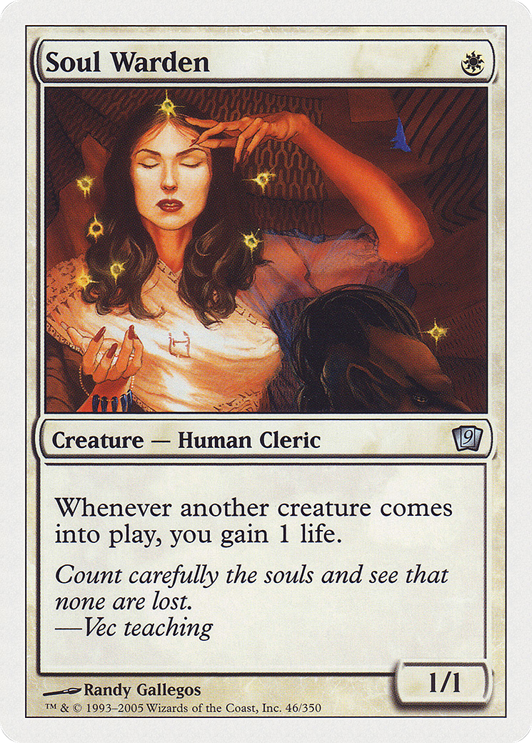 Soul Warden (046) Foil - Ninth Edition