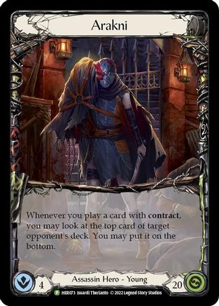 Arakni (HER073) Cold Foil - FaB Promos