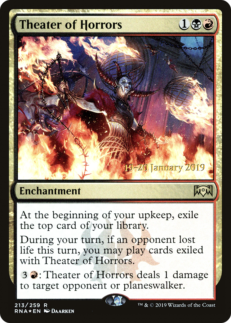 Theater of Horrors (213) Foil - Ravnica Allegiance Promos