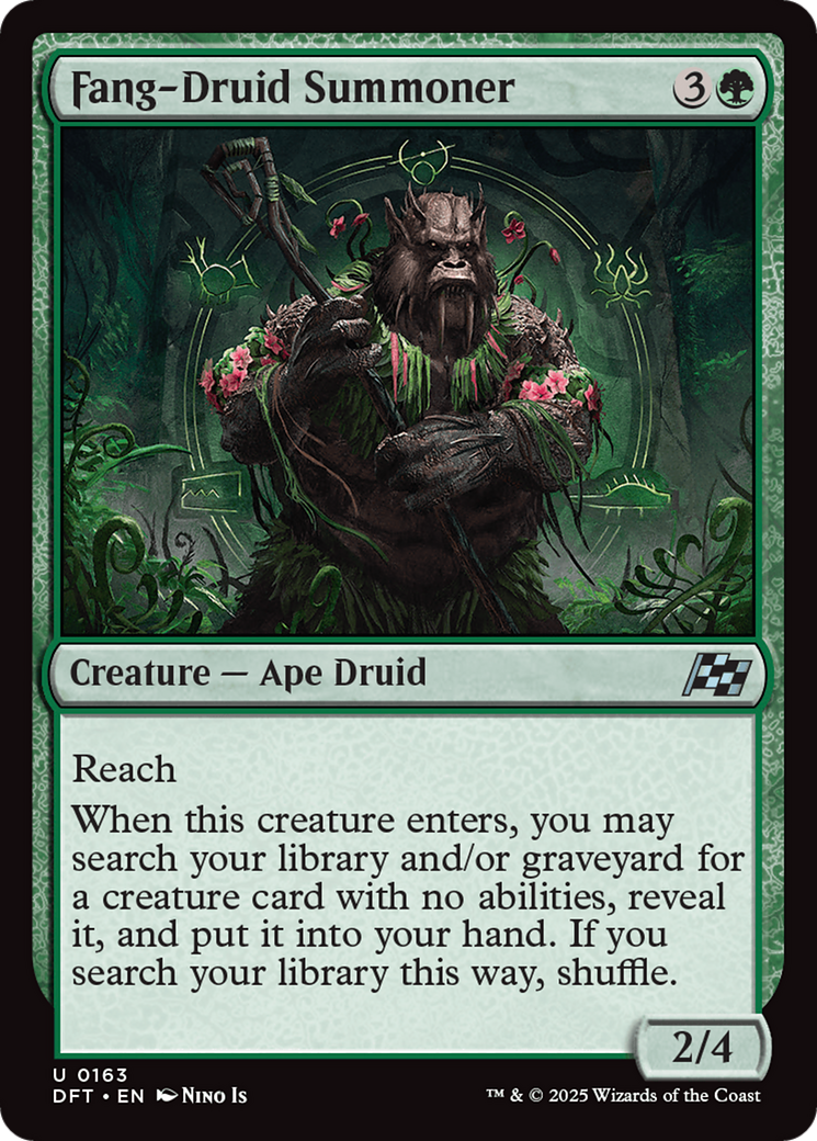 Fang-Druid Summoner (163) - Aetherdrift
