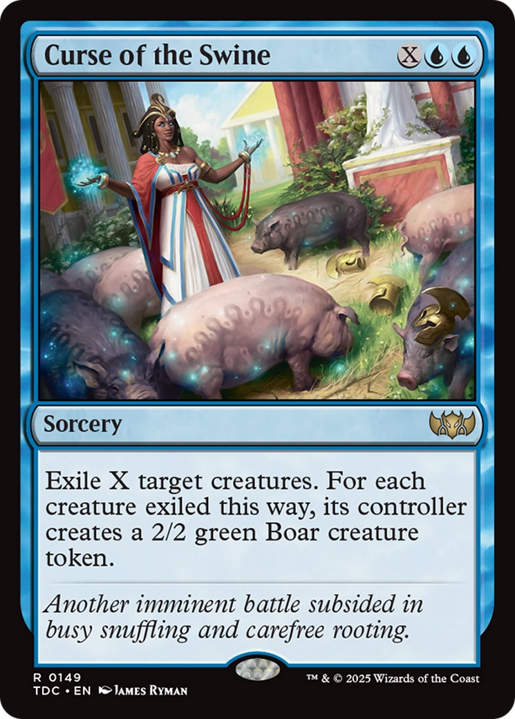 Curse of the Swine (149) - Commander: Tarkir: Dragonstorm