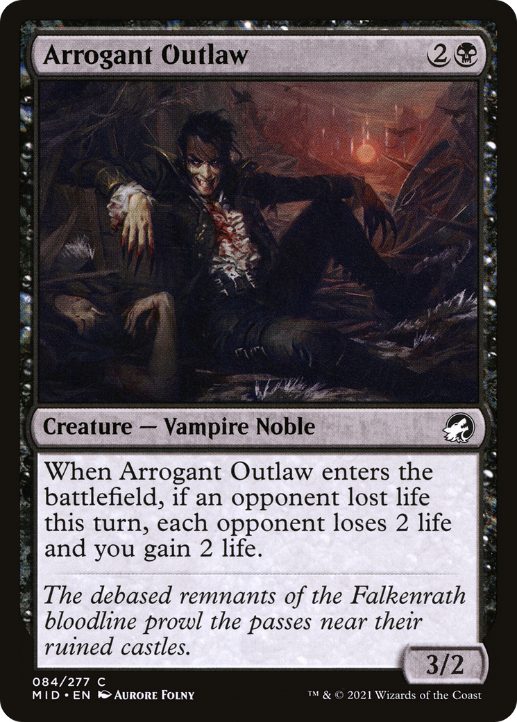 Arrogant Outlaw (084) - Innistrad: Midnight Hunt