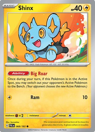 Shinx (68) Reverse Holofoil - Paldea Evolved
