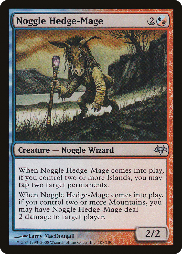Noggle Hedge-Mage (108) - Eventide