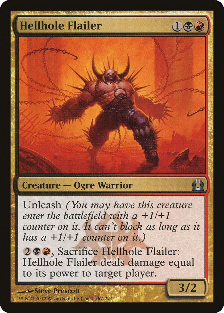Hellhole Flailer (167) Foil - Return to Ravnica