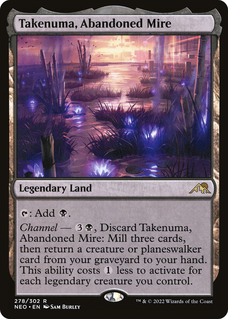 Takenuma, Abandoned Mire (278) - Kamigawa: Neon Dynasty
