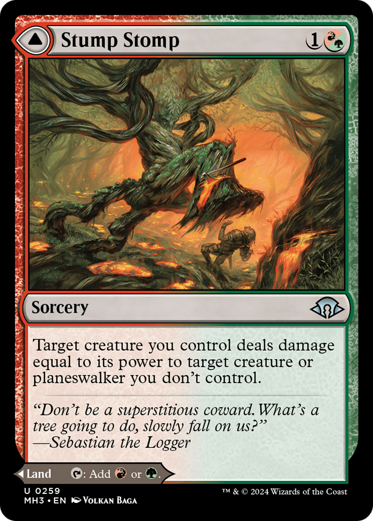 Stump Stomp (259) Foil - Modern Horizons 3