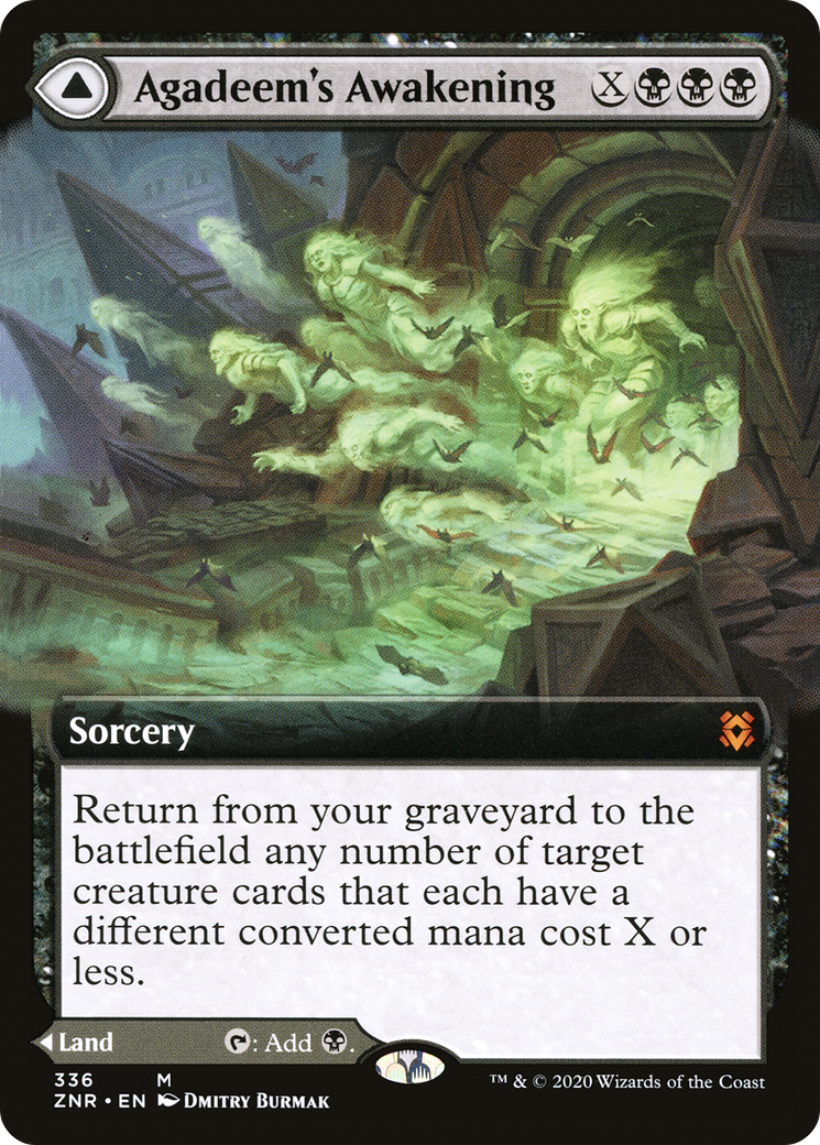 Agadeem's Awakening (Extended Art) (336) - Zendikar Rising