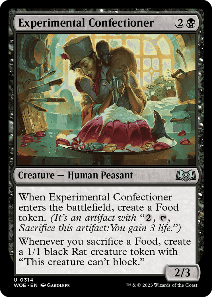 Experimental Confectioner (314) Foil - Wilds of Eldraine