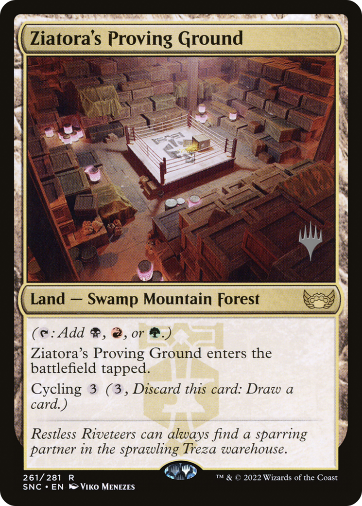 Ziatora's Proving Ground (261p) Foil - Streets of New Capenna Promos