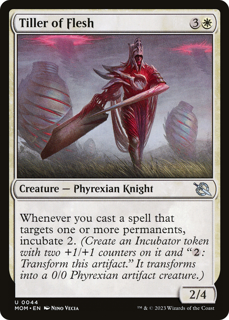 Tiller of Flesh (044) Foil - March of the Machine